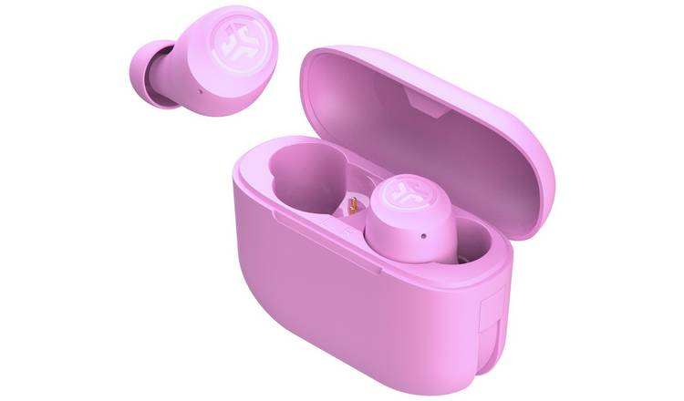 JLab GO Air Pop In-Ear True Wireless Earbuds - Pink