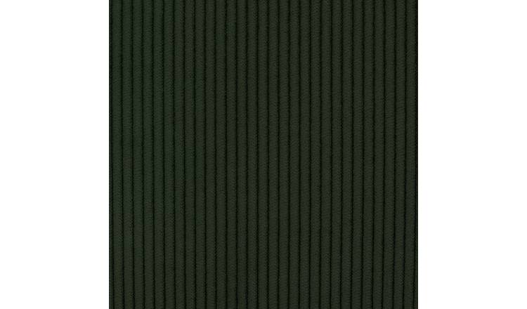 Habitat Julien Fabric 4 Seater Sofa - Dark Green