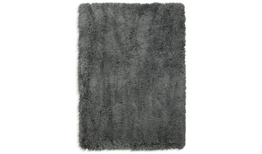 Habitat Airmaster Plain Charcoal Shaggy Rug -160x230cm