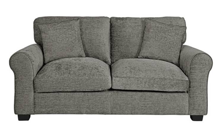 Argos Home Taylor Fabric 2 Seater Sofa - Grey