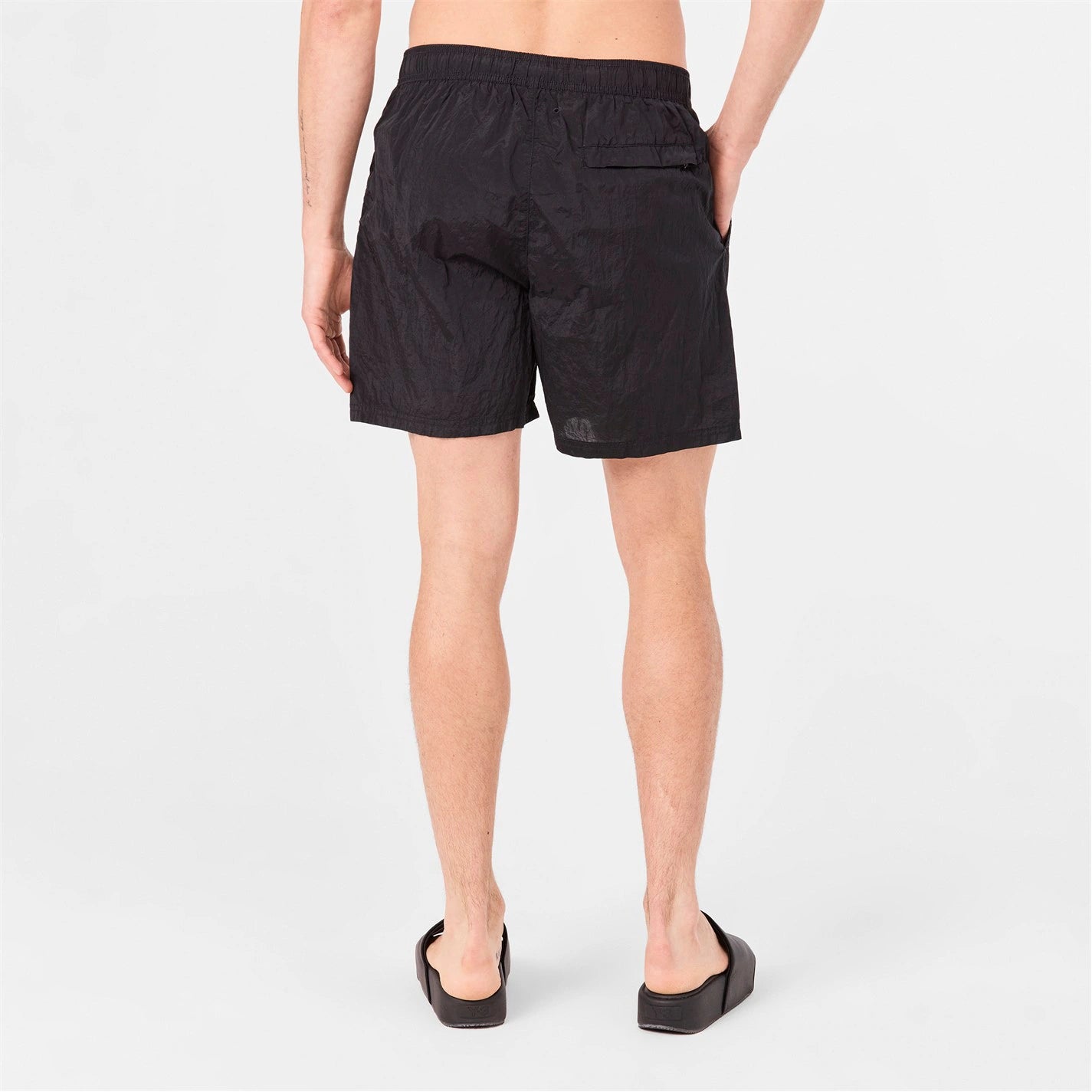 Men's Iridescent Nylon Swim Trunks