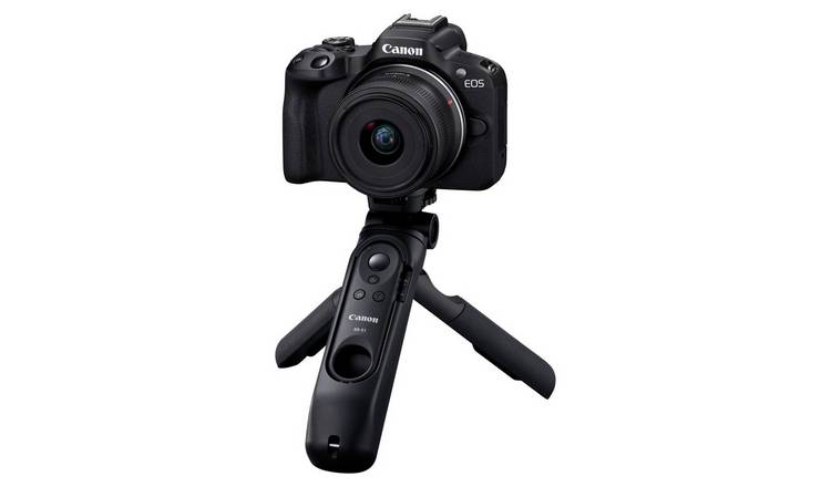 Canon EOS R50 Mirrorless Camera Content Creator Kit - Black