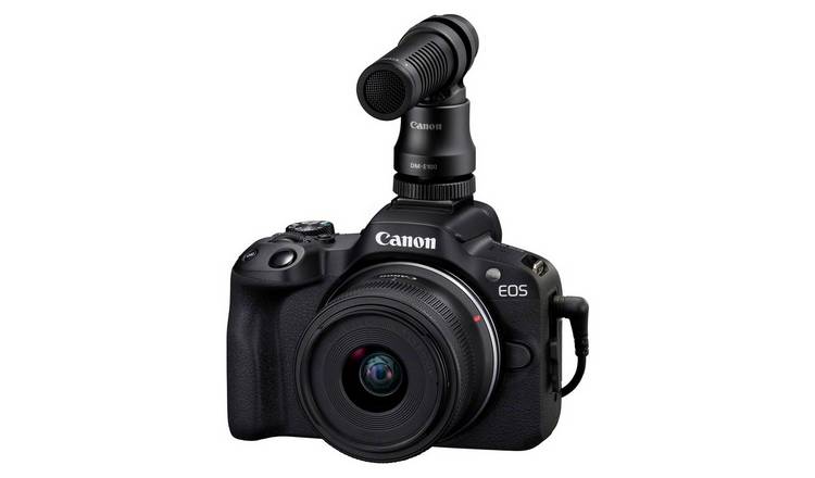 Canon EOS R50 Mirrorless Camera Content Creator Kit - Black