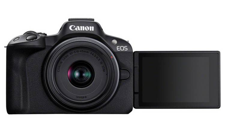 Canon EOS R50 Mirrorless Camera Content Creator Kit - Black