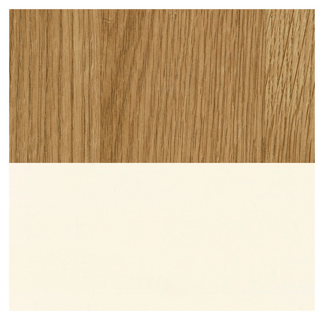 Argos Home Kent 5 Drawer Tallboy - Cream And Oak