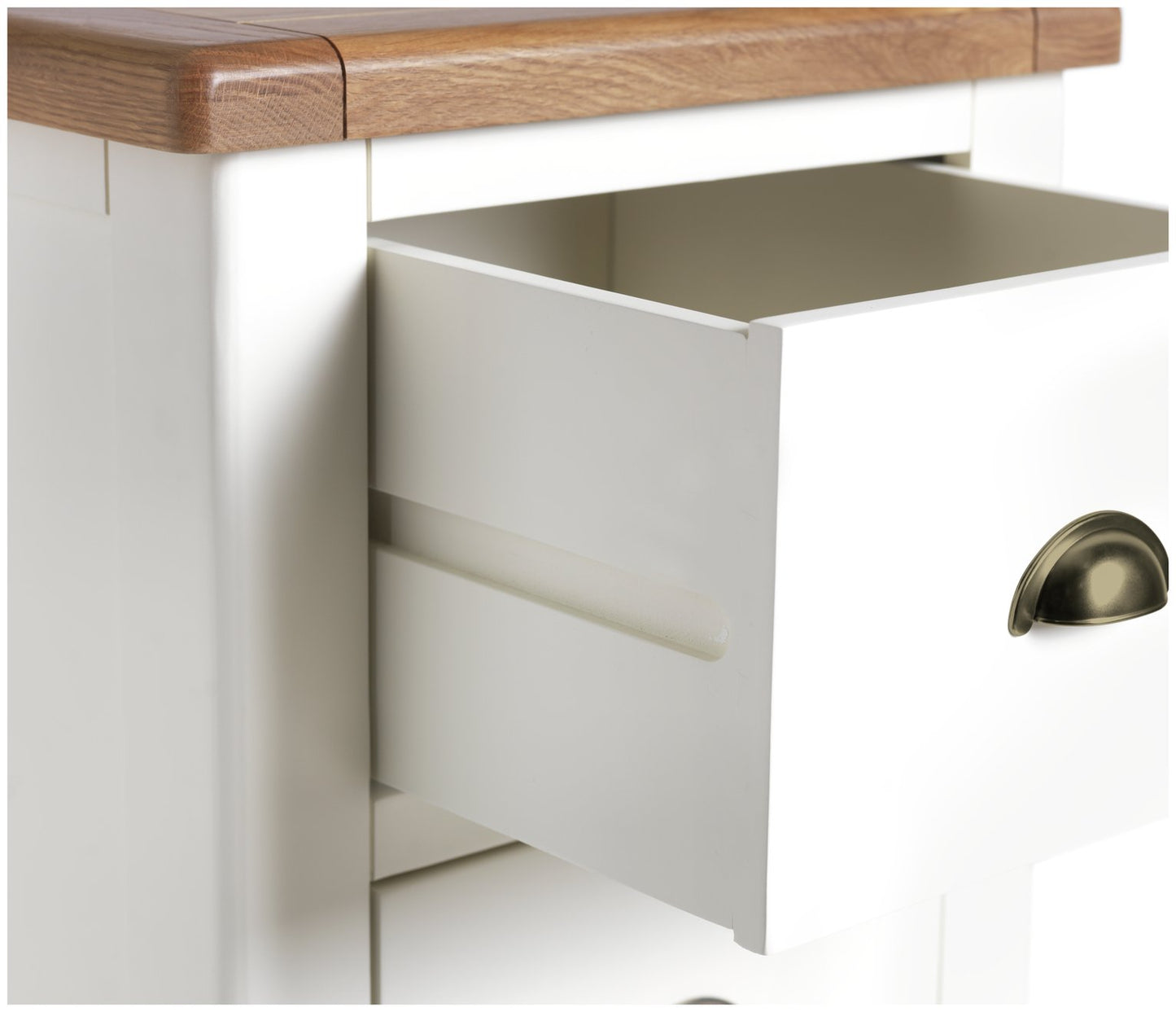 Argos Home Kent 5 Drawer Tallboy - Cream And Oak