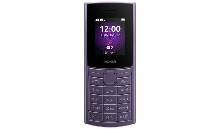 SIM Free Nokia 110 4G Mobile Phone - Arctic Purple