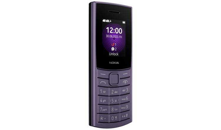 SIM Free Nokia 110 4G Mobile Phone - Arctic Purple