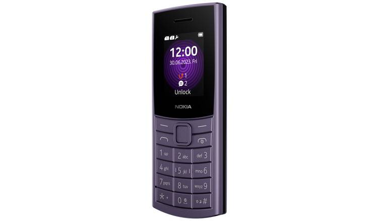SIM Free Nokia 110 4G Mobile Phone - Arctic Purple