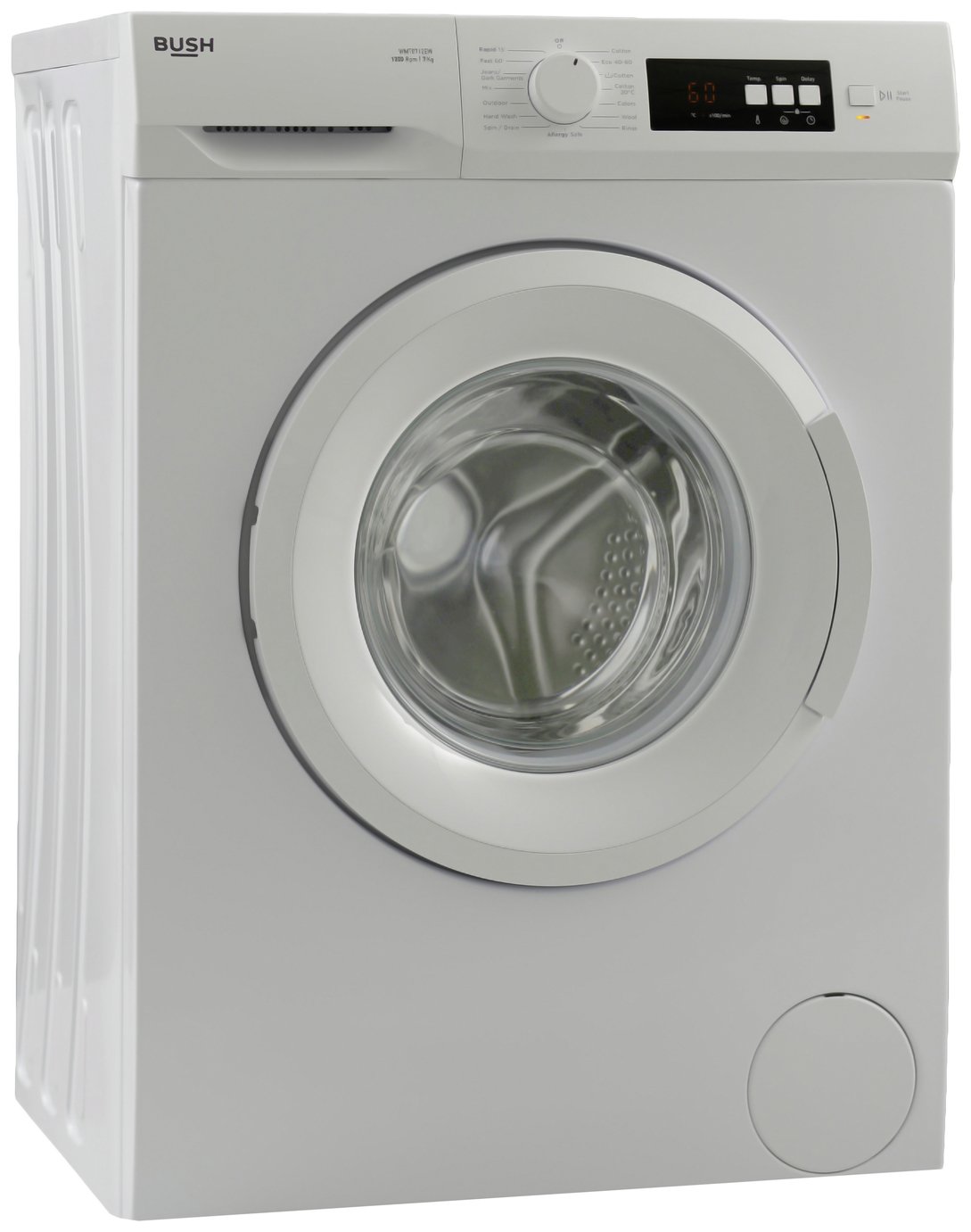 Bush WMT0712EW 7KG 1200 Spin Washing Machine - White