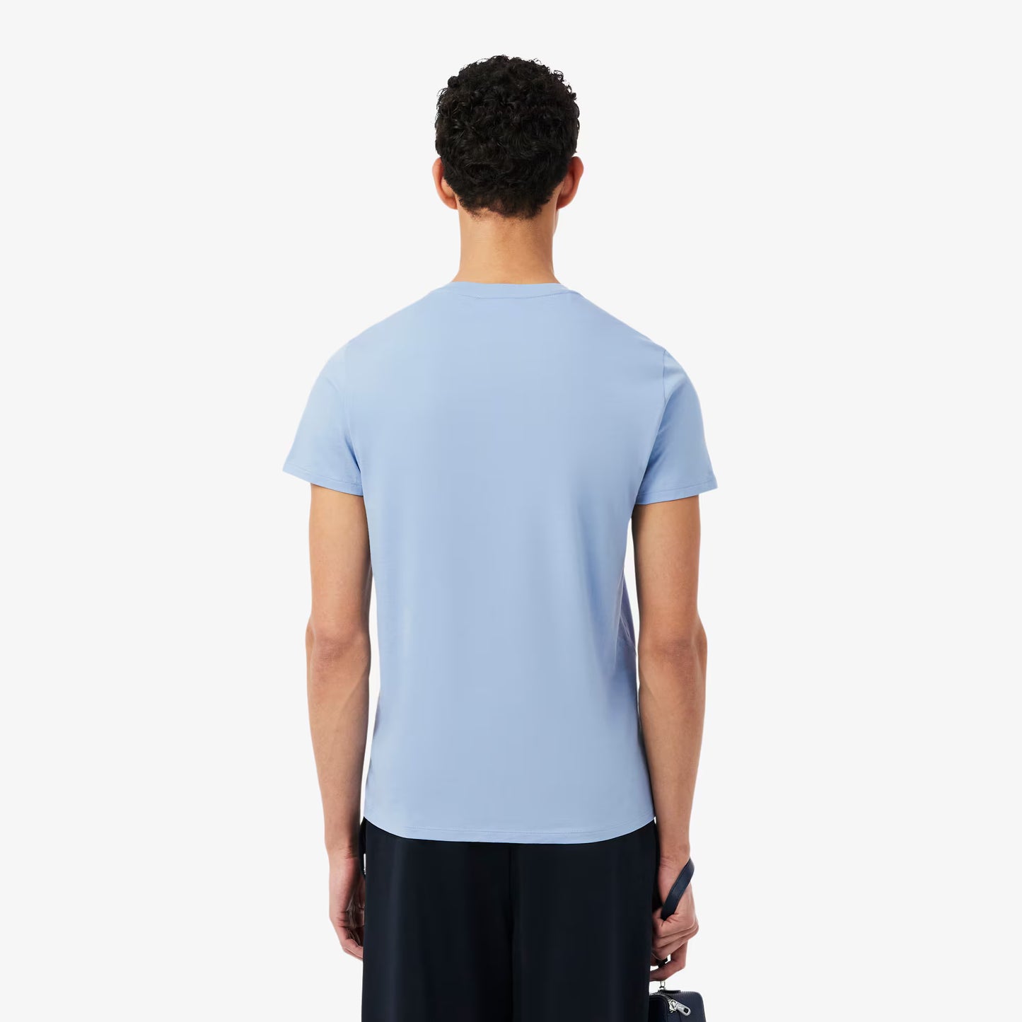 Lightweight Cotton Pima V Neck T-shirt