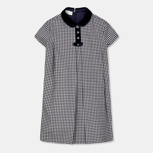 Gucci Kids' Short Sleeve Skater Dress