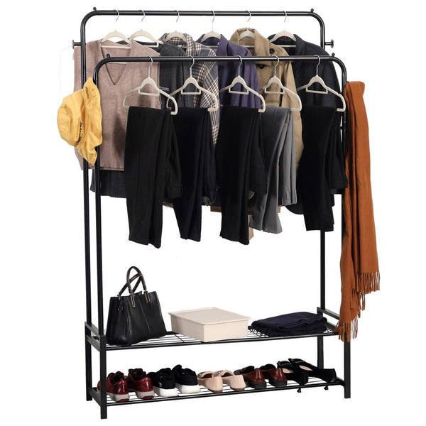 House of Home Freestanding Double Clothes Rail 3.5ft x 5.5