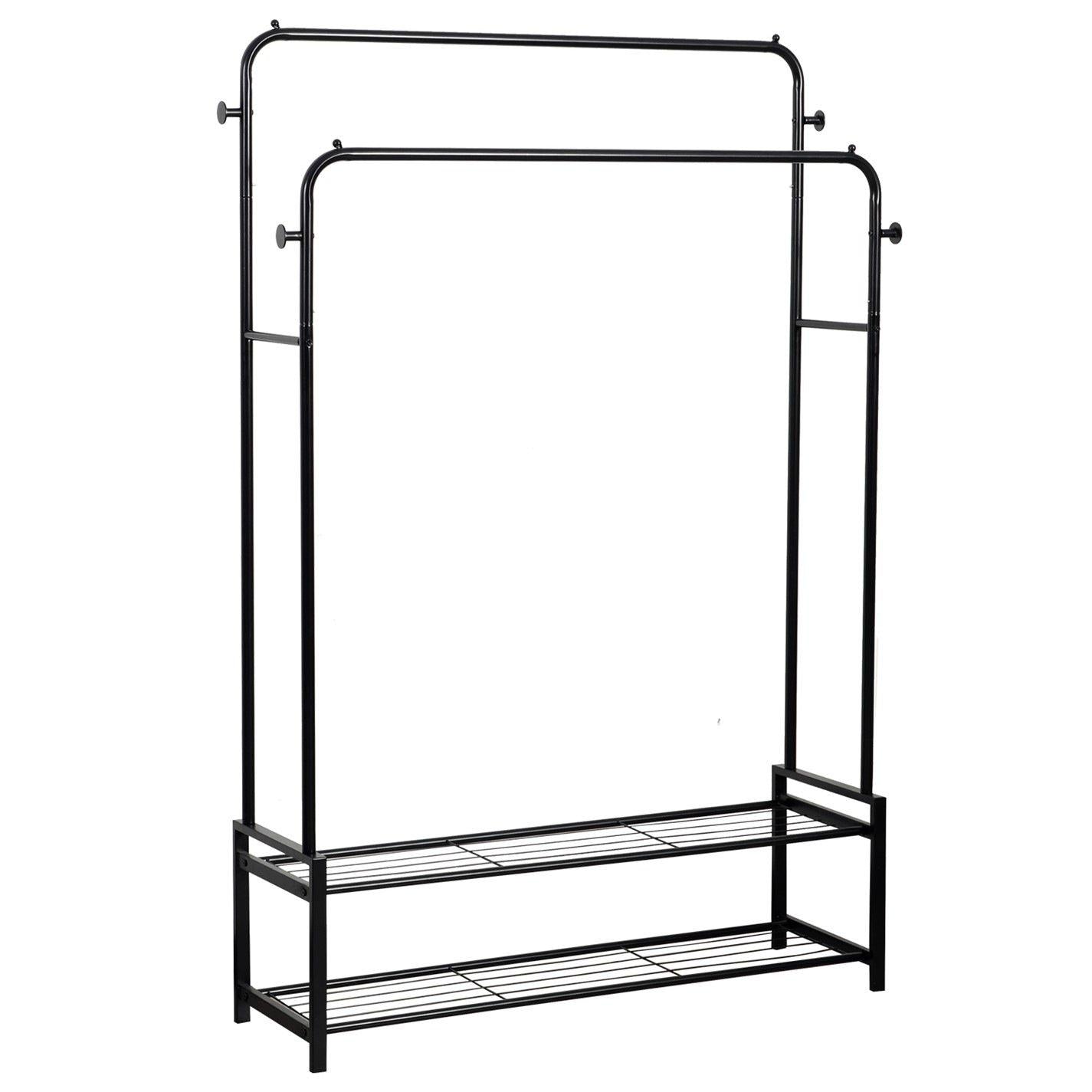 House of Home Freestanding Double Clothes Rail 3.5ft x 5.5