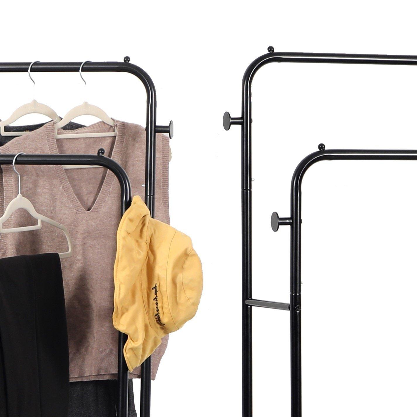 House of Home Freestanding Double Clothes Rail 3.5ft x 5.5