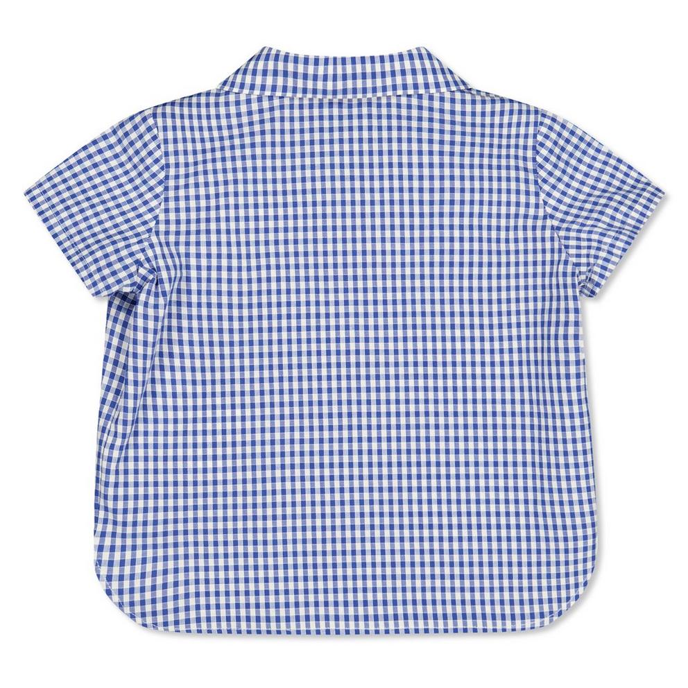 Gucci Kids' Oxford Short Sleeve Shirt