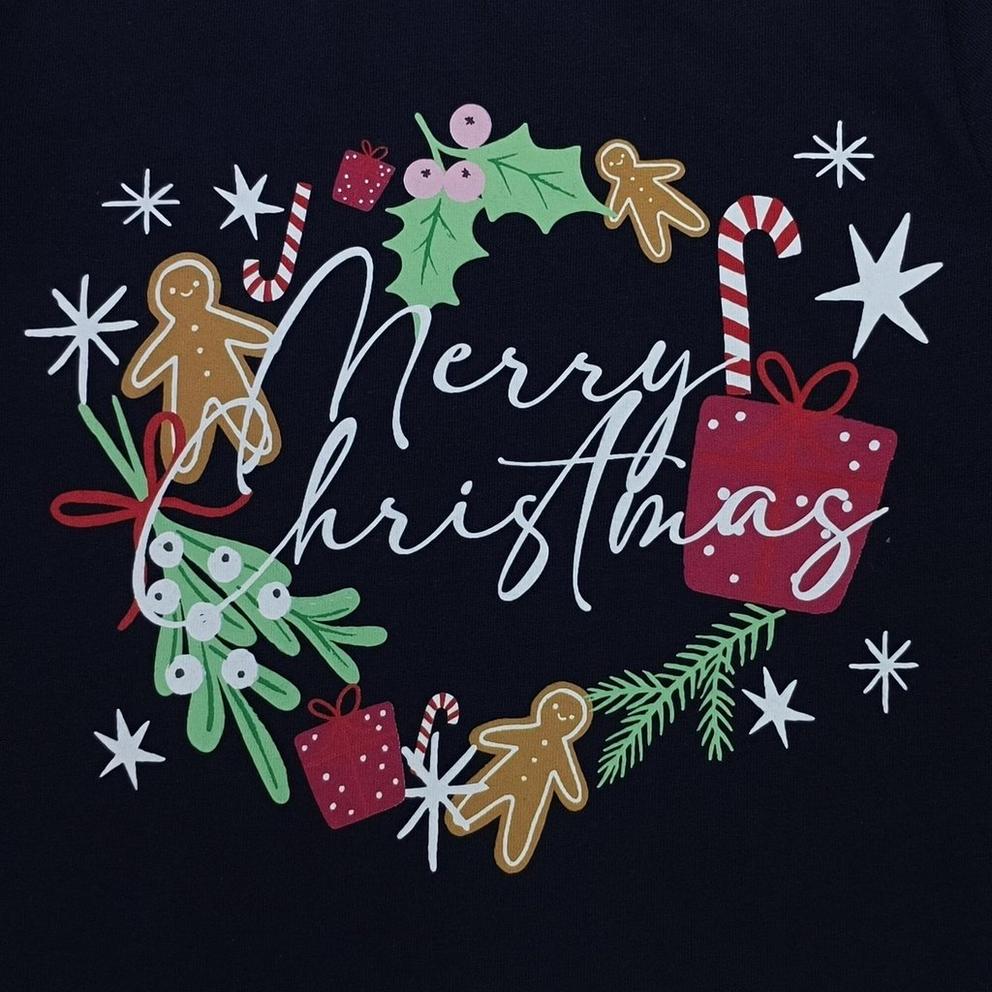 Kids Gingerbread Cotton Long Sleeve Pyjama Set