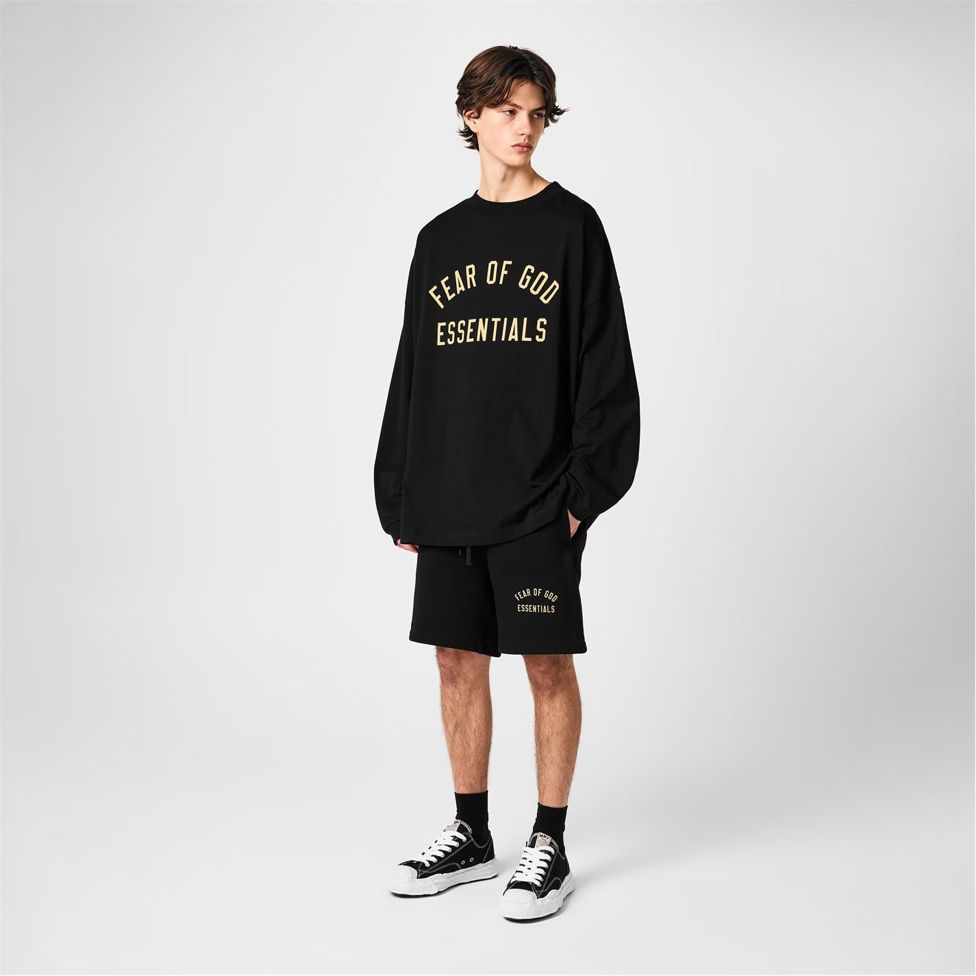 Cotton Logo Shorts
