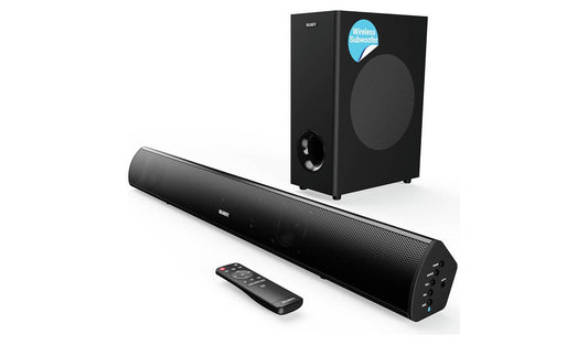 Majority Teton Plus 2.1Ch Bluetooth Soundbar & Wireless Hub