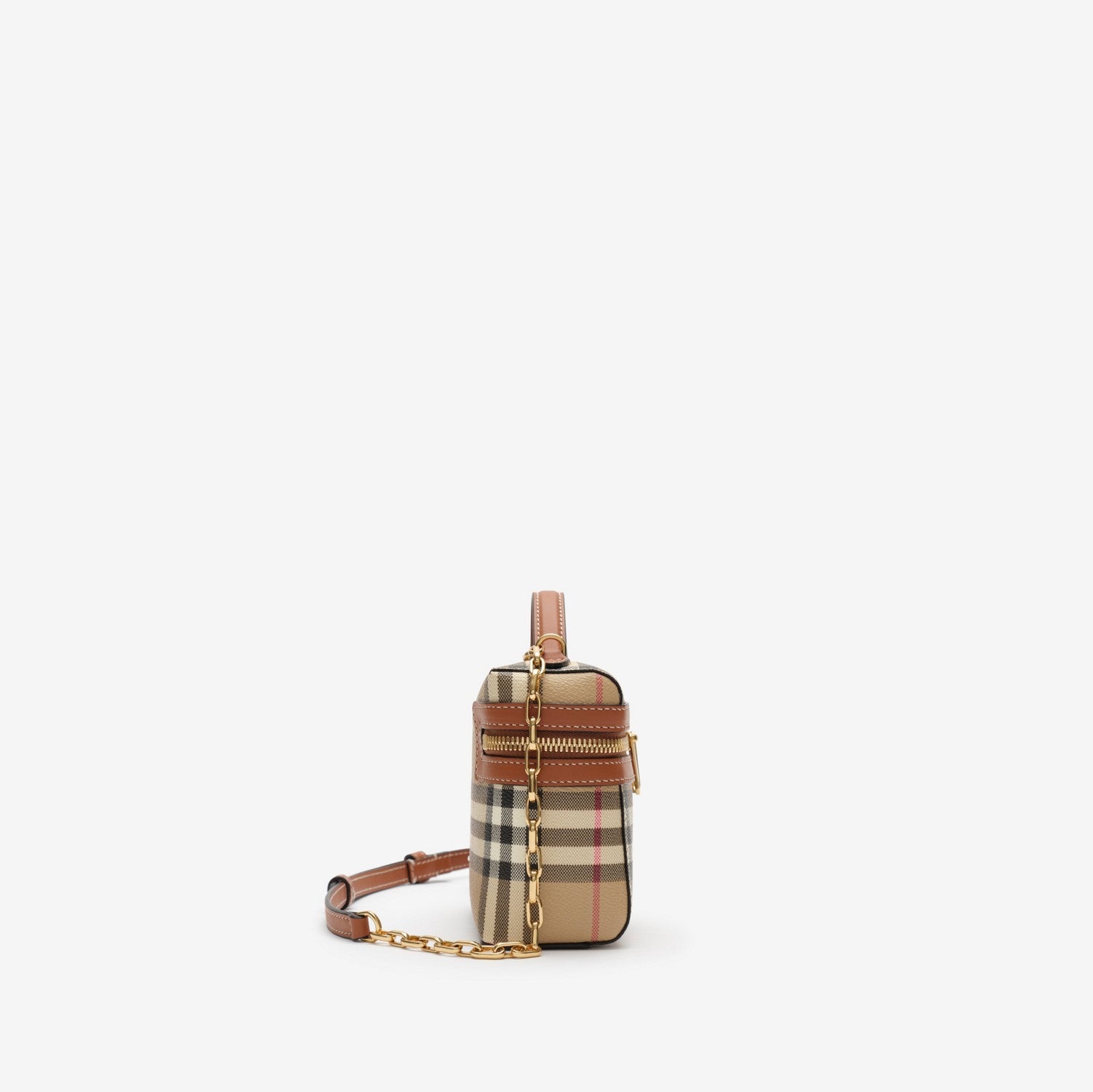 Mini Check Vanity Bag