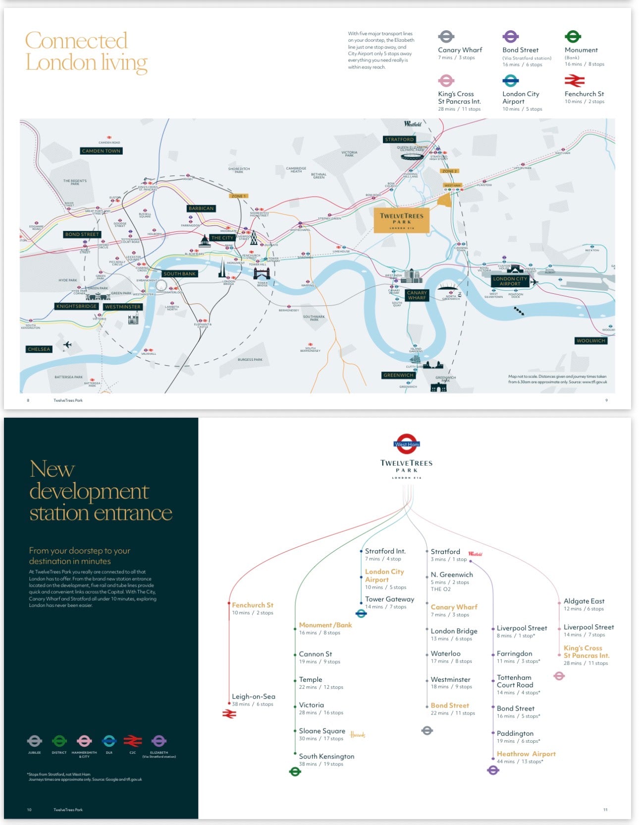 Twelvetrees Park  — Suite 1 2 and 3 Bedroom Ultra Luxury Homes — 24 Hr Concierge and World Class Amenities — West Ham London — E16