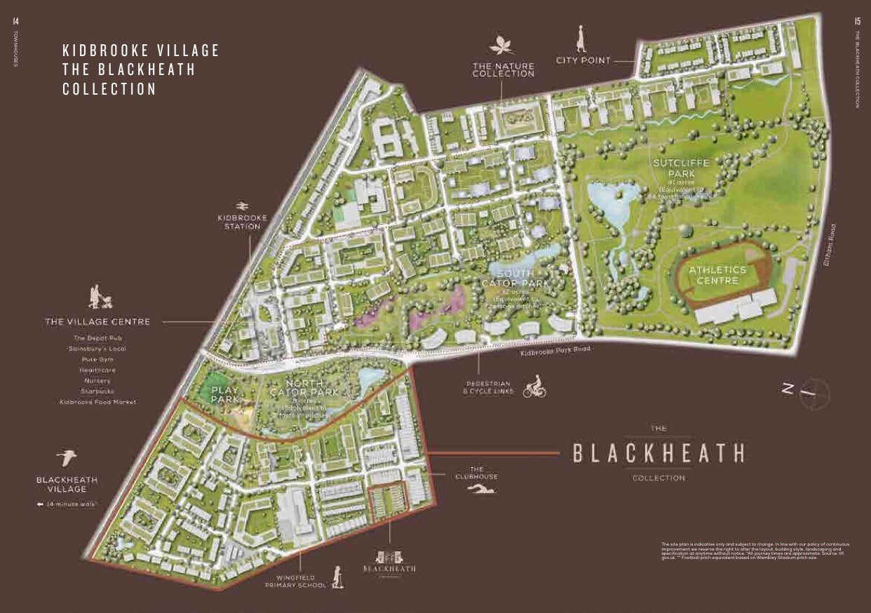 The Blackheath Collection Townhouses — Spacious 4 Bedroom — 3 Bathroom TownHomes — Greenwich SE3 9YY — Kidbrooke Village