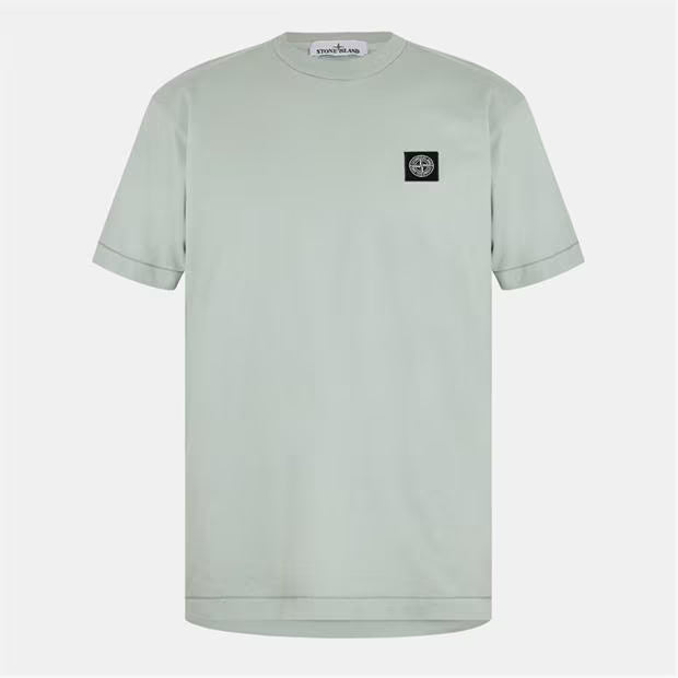 STONE ISLAND Men's Cotton Compass Logo Patch T-Shirt