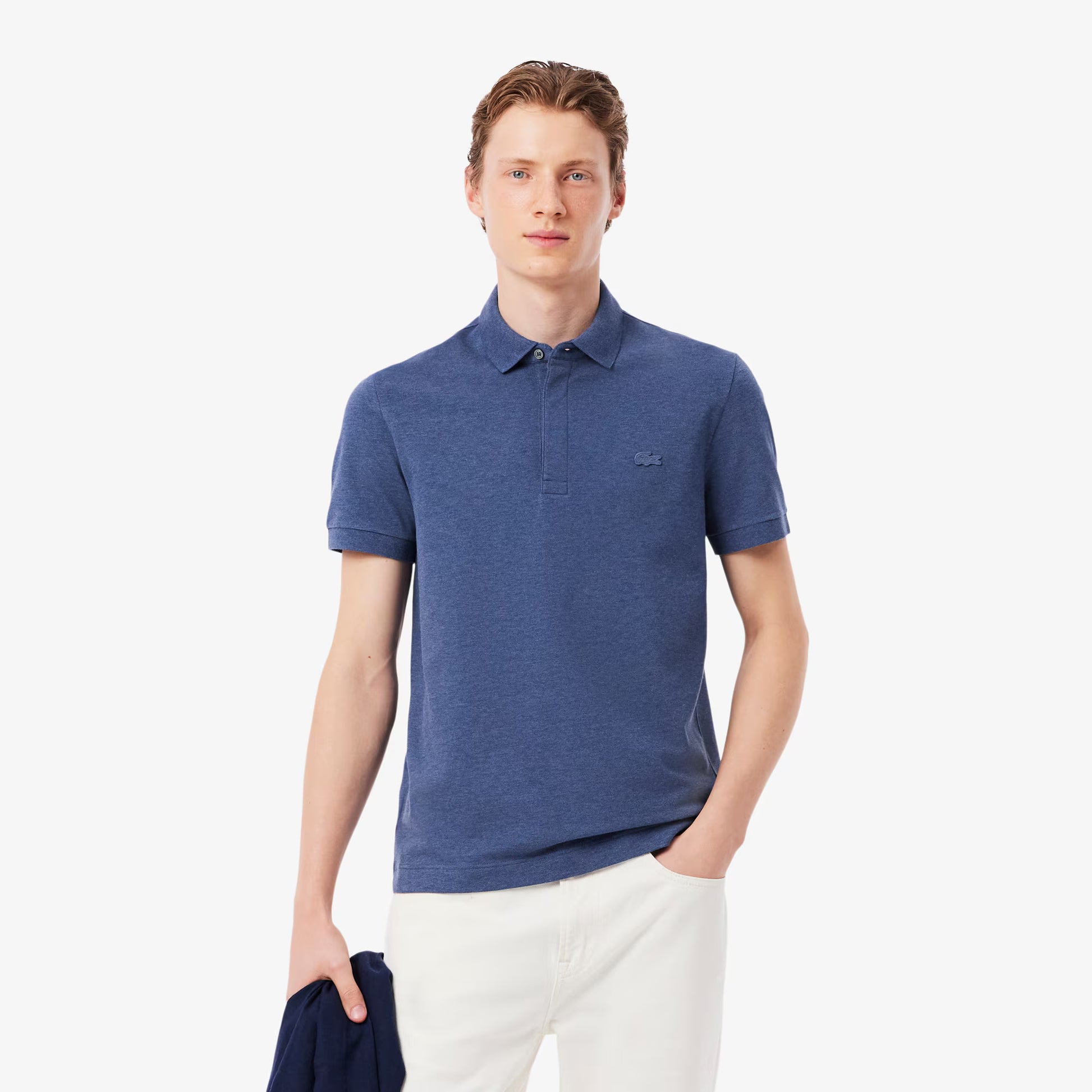 Regular Fit Paris Stretch Piqué Polo Shirt