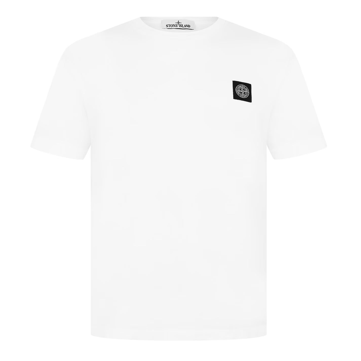 STONE ISLAND Men's Cotton Compass Logo Patch T-Shirt