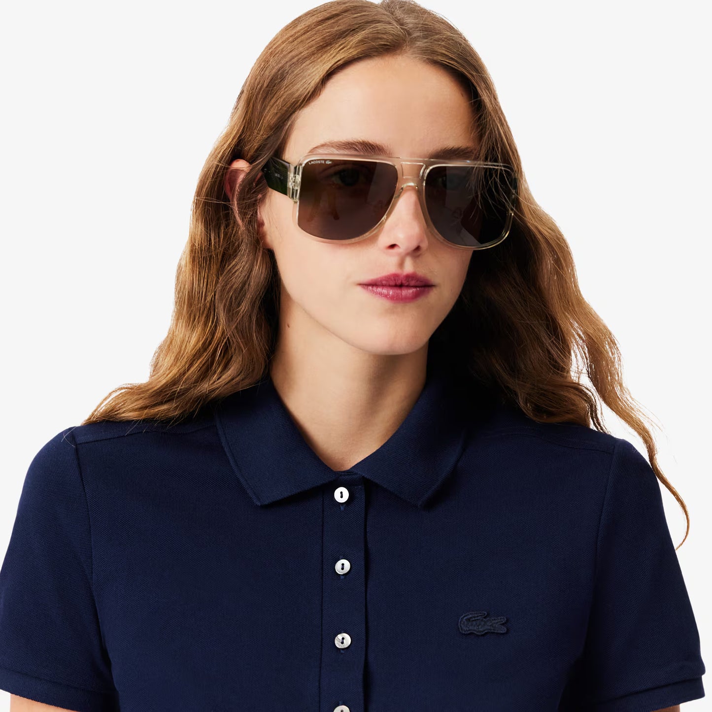 L.12.D Slim Fit Stretch Piqué Polo Shirt