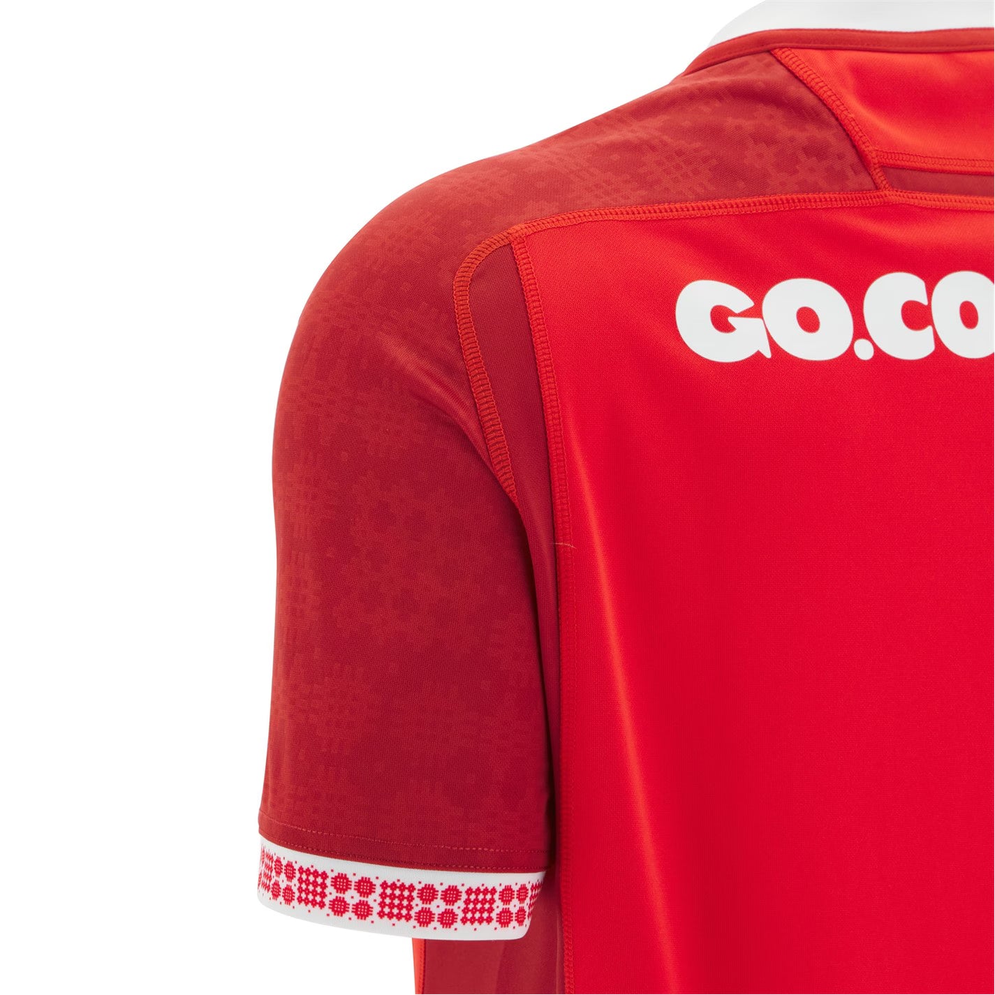 Macron Wales Rugby Union Home Shirt 2025 Adults