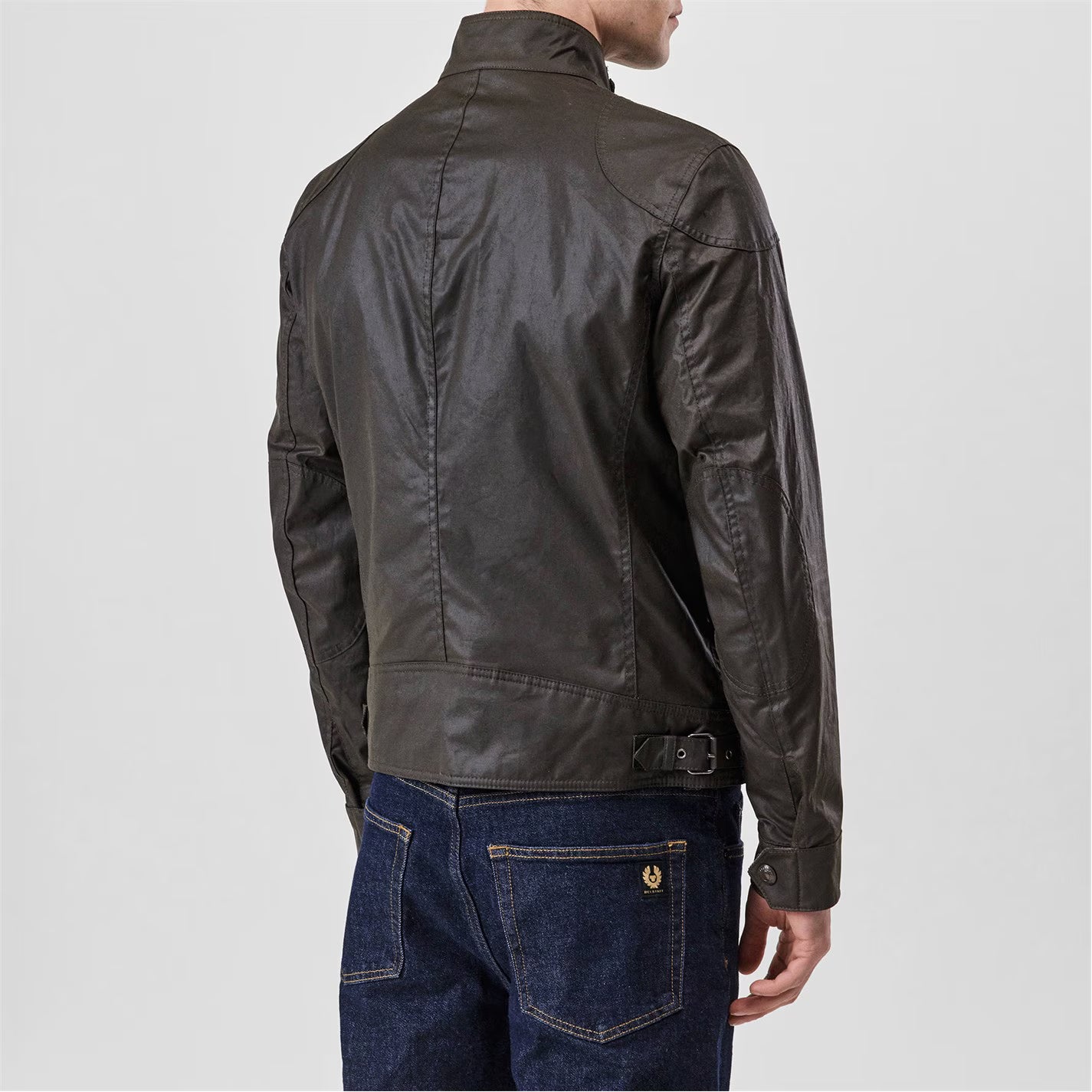 Men's Racemaster Waxed Cotton Long Sleeve Funnel Neck Wax Jacket