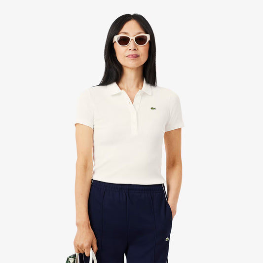 Slim Fit L.12.D Ribbed Cotton Polo Shirt