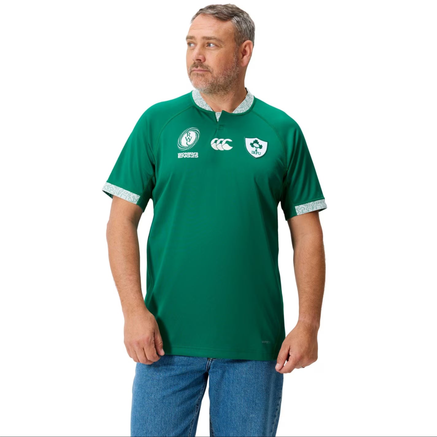 Canterbury Mens Ireland Home Authentic Kit Rugby Kit 2025