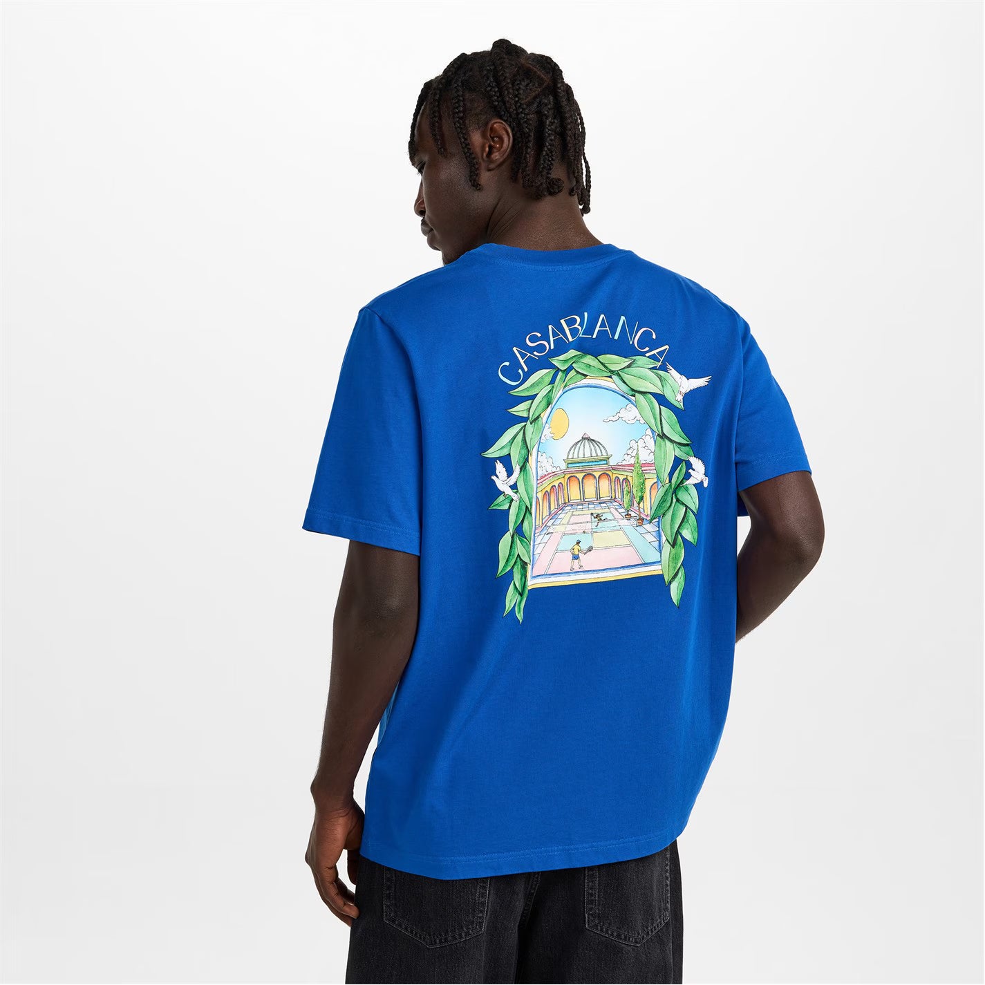 Men's Graphic Cotton L'Arche Tennis Club T-Shirt