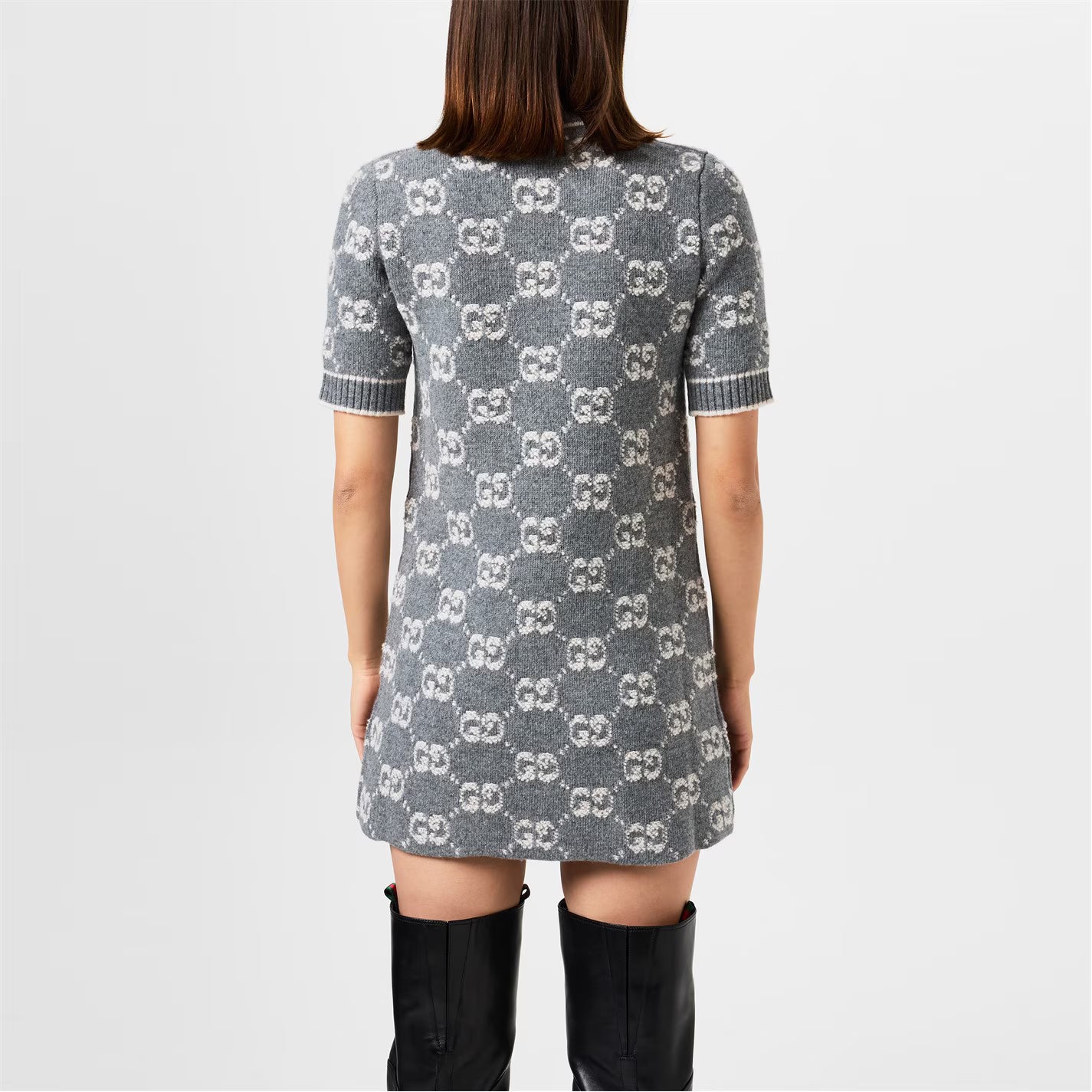 Women's Logo Wool Crew Dress