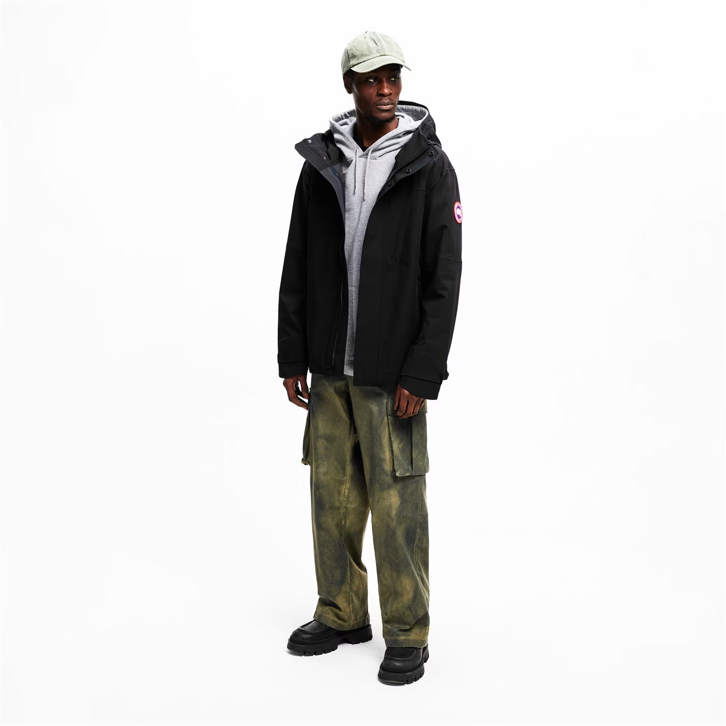 Men's Rupert Waterproof Hooded Long Sleeve Rain Anorak