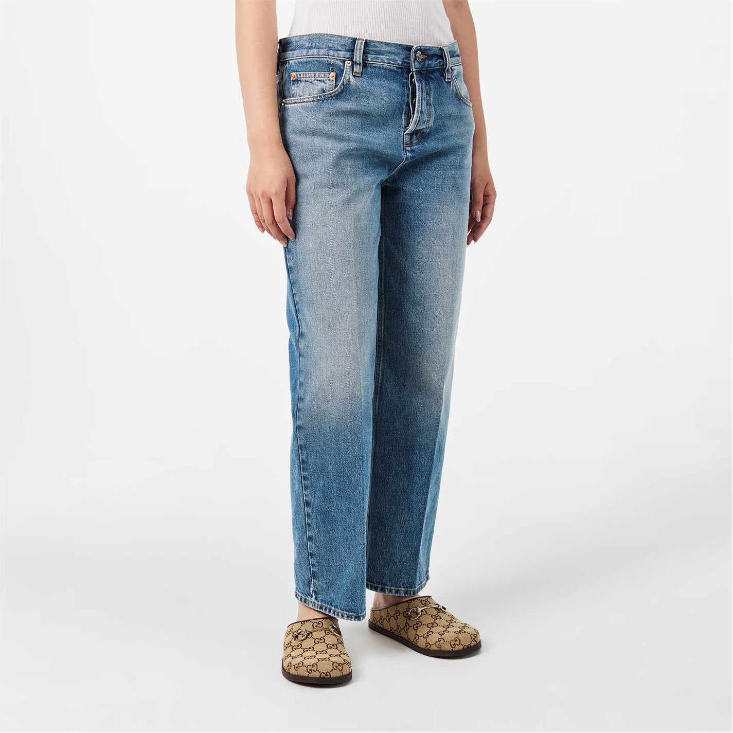 GUCCI Women's Stretch Slim Fit Jeans