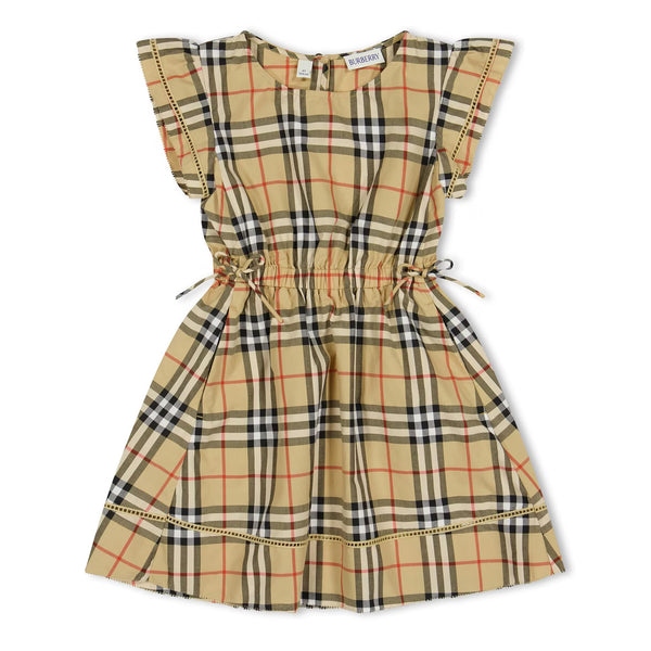 Kids' Adele Check Shirt Dress