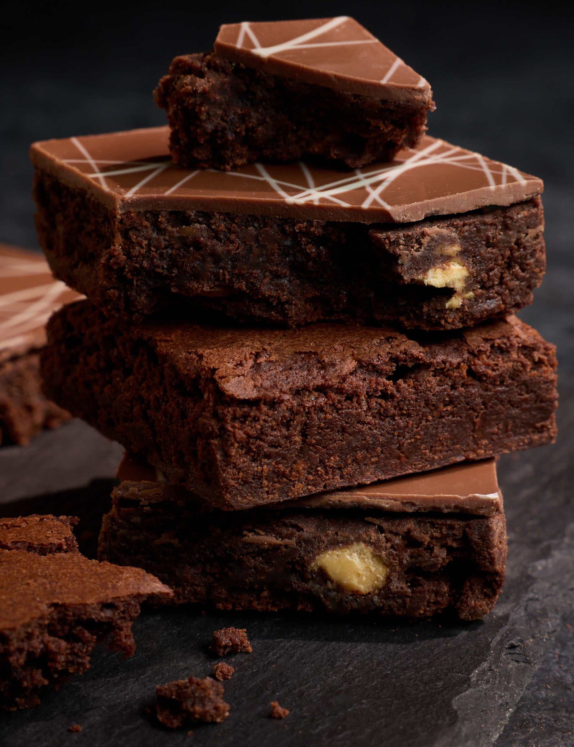 3 Indulgent Chocolate & 3 Triple Chocolate Brownies Letterbox Gift