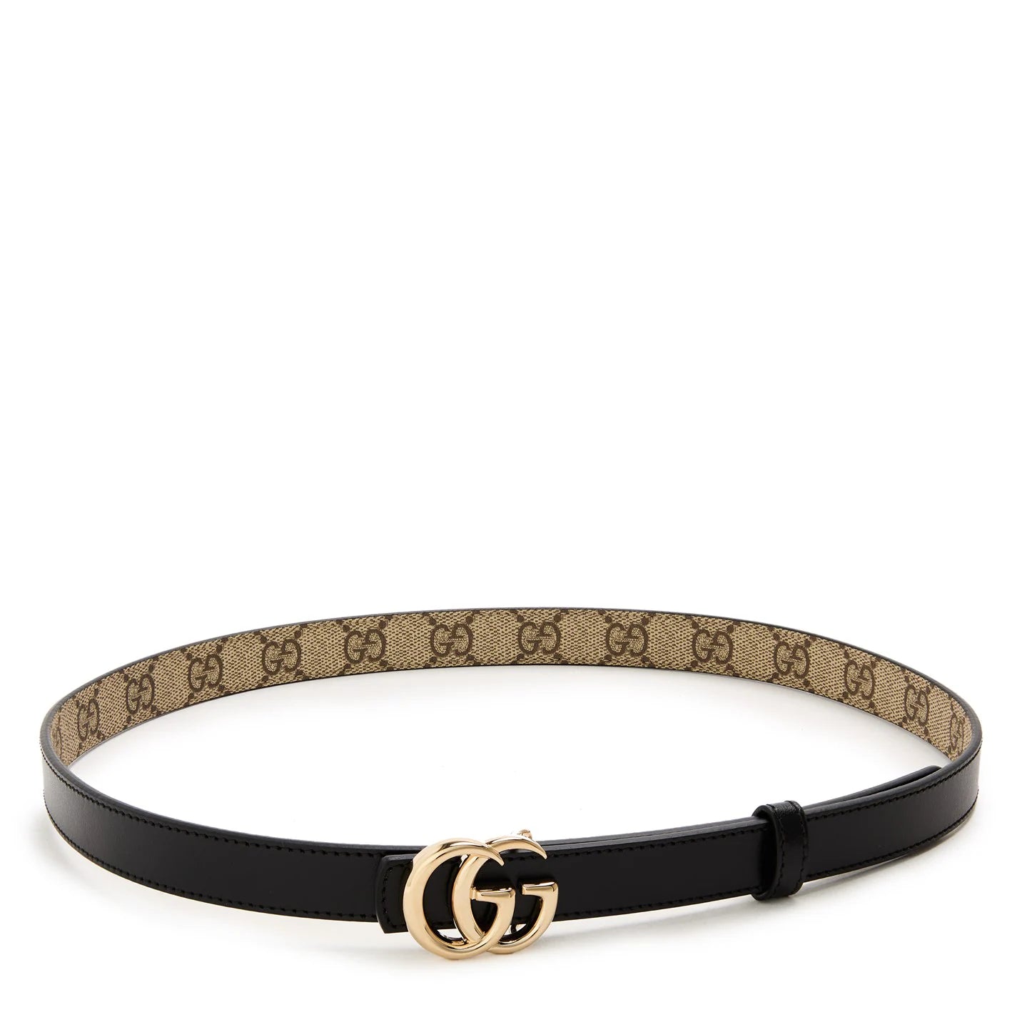 Women's Jacquard Leather Marmont Reversible Belt