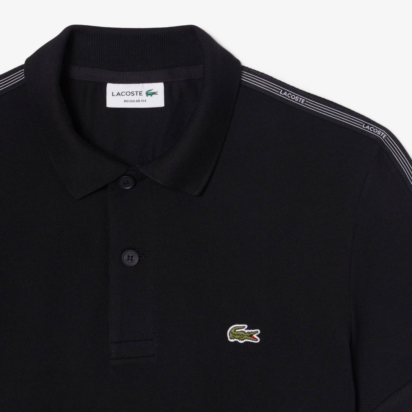 Regular Fit Logo Stripe Polo Shirt