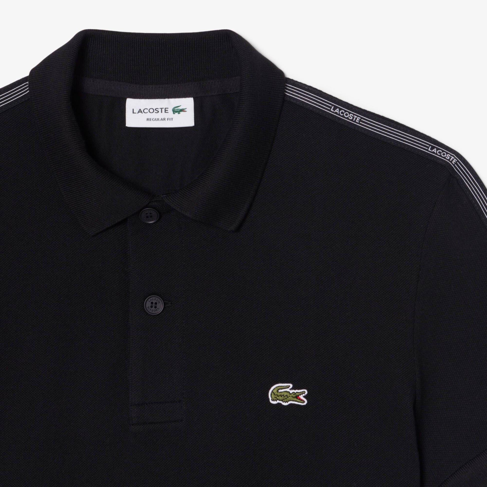 Regular Fit Logo Stripe Polo Shirt