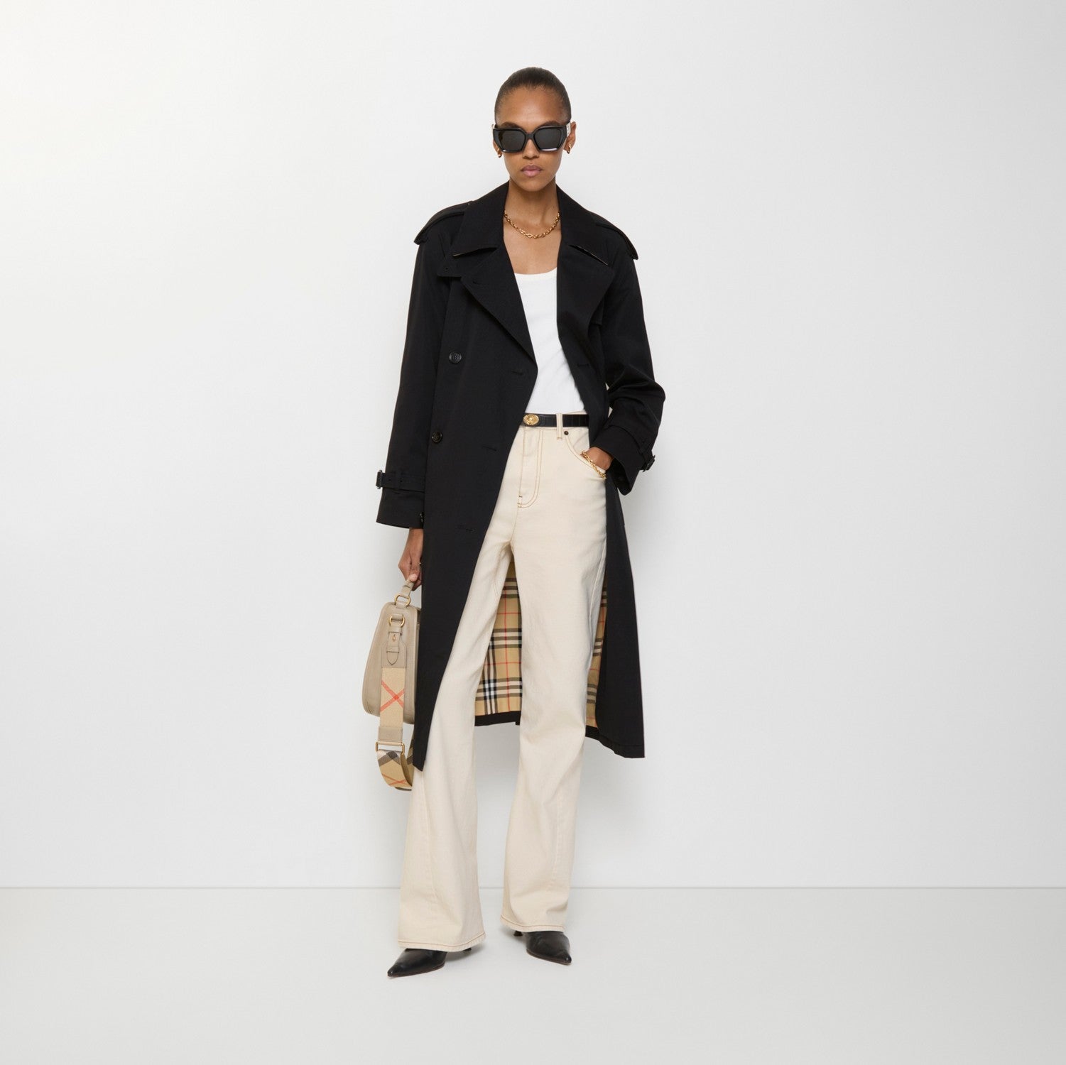 Long Castleford Trench Coat