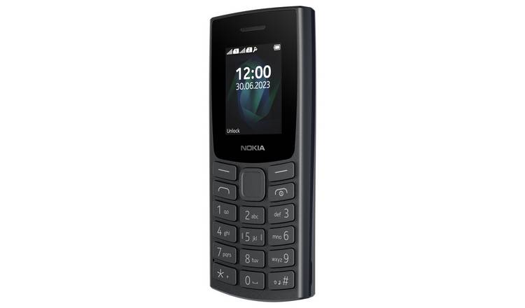 SIM Free Nokia 105 Mobile Phone - Charcoal