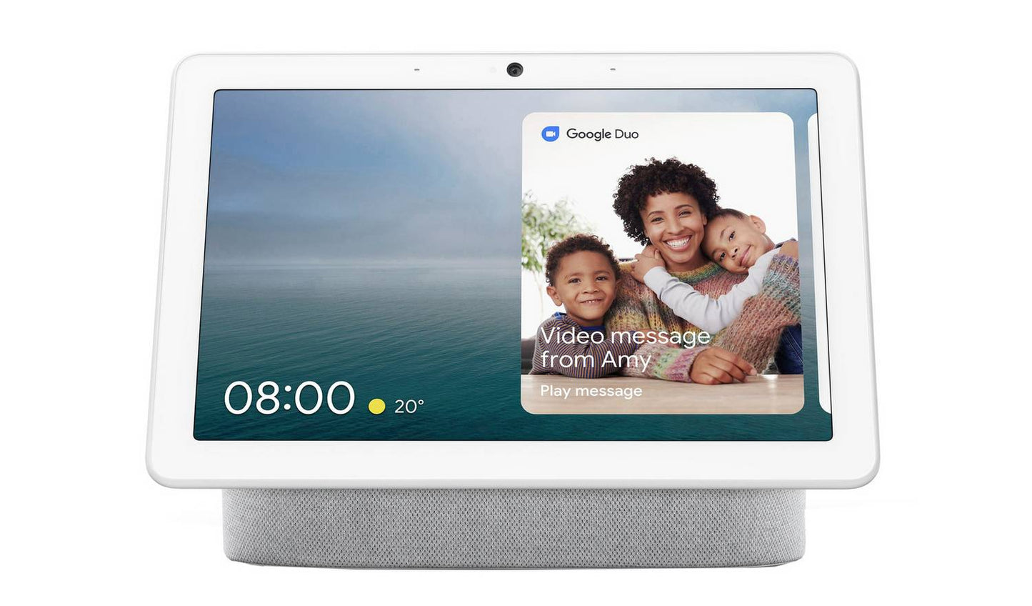 Google Nest Hub Max Smart Display - Chalk