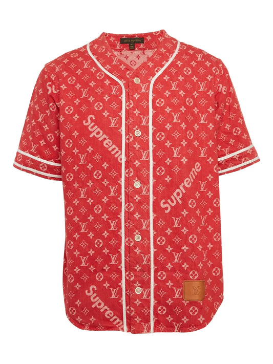 Louis Vuitton Pre-Owned x Supreme Monogram shirt