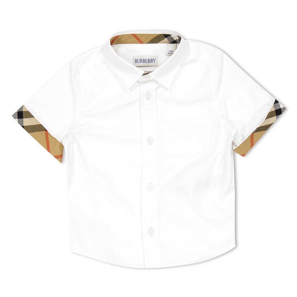 Burberry Kids' Oxford Short Sleeve Shirt