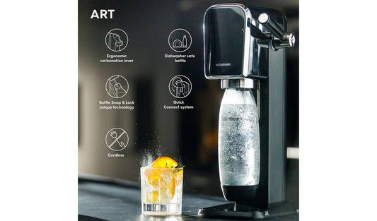 SodaStream Art Sparkling Water Maker - Black