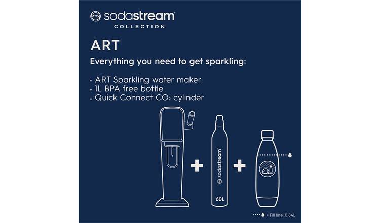 SodaStream Art Sparkling Water Maker - Black